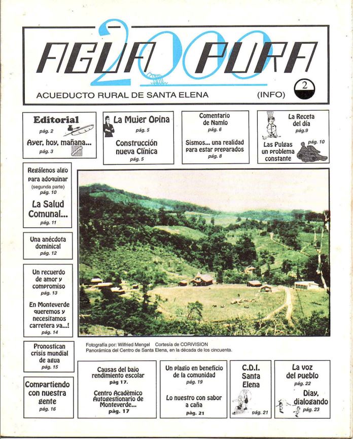 Portada de la AGUAPURA2000 - OCTUBRE de 1998